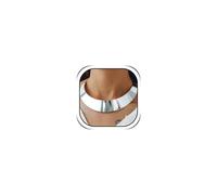 RadiVibe Collana Dorata Chunky Collane Statement per Donne Delicata Collana Choker Dorata Esagerata Etnica Grande Collane Statement Tribù Africana Ampio Choker in Metallo Gioielli, Metallo, Non pietra