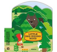 Radka Piro Little Red Riding Hood (Libro di cartone) Fairy Tale Shape Books