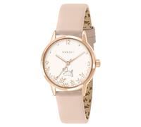 RADLEY Cinturino in pelle rosa placcato oro rosa 35 mm Praire, rosa