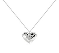 RADLEY Collana con cuore martellato placcato argento