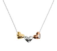 RADLEY Collana placcata in argento con ciondolo a forma di cuore triplo