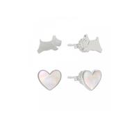 Radley Ladies Sterling Silver Madreperla Twin Pack Orecchini RYJ1425