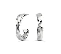 Radley Orecchini a cerchio placcati in argento effetto martello