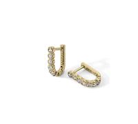 Radley Orecchini Huggie da donna placcati in oro 18 carati RYJ1504S