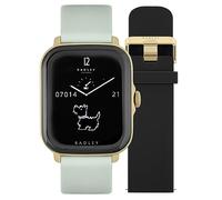 RADLEY Serie 20 Smart Calling Watch con cinturino intercambiabile in silicone nero e pelle di eucalipto RYS20-2126-SET, Eucalipto e nero, Moderno
