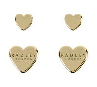 Radley Twin Pack da 18 ct orecchini a cuore d'RYJ1234S oro