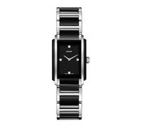 Rado Integral Women's Diamonds 23mm Black Ceramic Ceramic Case Watch R20613712