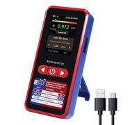 Radon Detector Radon Tester portatile, 0.09-1000pCi/L Rilevatore di radon per la casa, 504 giorni di archiviazione dati Radon Monitor con cicalino e allarme visivo, grande schermo LCD Durata della