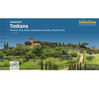 Radregion Toskana: Florenz, Pisa, Siena, Maremma, Versilia, Chianti, Elba- 1:75.000, 1.712 km, GPS-Tracks Download, LiveUpdate
