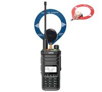 Radtel RT-860 Radio Ham Multibanda HF UHF VHF Dual Band con Ricezione AM USB LSB CW CB LW MW SW SSB, 1024 Canali, Batteria 2000mAh, Ricarica Type-C (Con Antenne SW/MW)