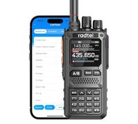 Radtel RT-920 Walkie Talkie portatile bidirezionale programmabile da 8W a lunga distanza, Bluetooth, ricezione SW, MW, LW, CB 27 MHz -126 dBm, SSB, AM, FM, riduzione del rumore, NOAA.