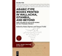 Radu-Andrei Dip Arabic-Type Books Printed in Wallachia, Istan (Copertina rigida)