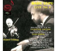 Radu Lupu; Cleveland Orchestra; Szymon Goldberg; Antal Dorati - Radu Lupu: Live, Vol. 4