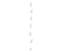 Räder Catena decorativa Babbo Natale in corda, lunghezza 67 cm