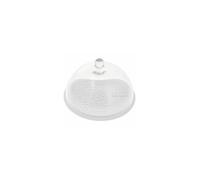 RAEDER Cloche in vetro con piatto TAFELFREUDEN bianco