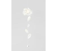Räder Collana decorativa con fiori stilistici, lunghezza 85 cm