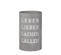 Räder, contenitore refrigerante per vino in calcestruzzo con scritta in lingua tedescaØ 13,5 cm, altezza 21,5 cm.