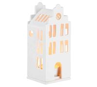 Räder Design, Porcellana Bianca, 6 x 6 x 13,5 cm, Scultura Decorativa Luminosa