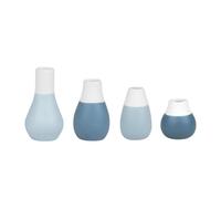 Räder Mini vasi pastello, set da 4 pezzi, blu