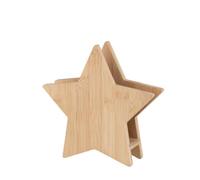 Räder Portatovaglioli stella in bambù
