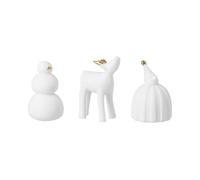 Räder Set di 3 statuette invernali