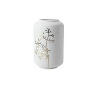 RAEDER Vaso 10,4 cm Ramo dorato bianco