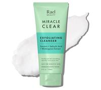 Rael Miracle Clear Detergente Viso Esfoliante - Skincare Coreana, Anti-Brufoli, Pelle Sensibile Grassa e con Tendenza Acneica, Pulizia dei Pori & Idratante, Acido Succinico (150ml)