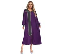 Raenseen Costume Prete Donna Lunga Gonna Abito Gonna Coro Mantello Del Clero Abito Predicatore Coro Battesimo