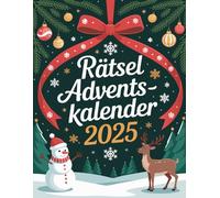 Rätsel adventskalender 2025: 24 Tage voller Rätselspaß und Weihnachtsfreude