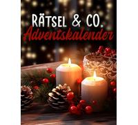 Rätsel & Co. Adventskalender: Weihnachts-Rätselbuch für Erwachsene