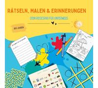 Rätsel, Malen & Erinnerungen: Dein Reisespaß für unterwegs