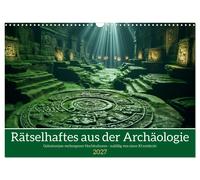 Rätselhaftes aus der Archäologie (Wandkalender 2027 DIN A3 quer), CALVENDO Monat