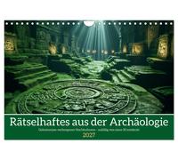 Rätselhaftes aus der Archäologie (Wandkalender 2027 DIN A4 quer), CALVENDO Monat