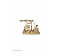Räucherpyramide Hansel E Gretel Con Lanterna 18cm Nuovo Piramide da Tavolo