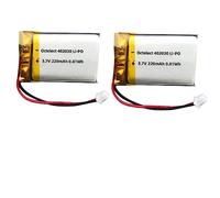 RAEWSTCO Octelect 3.7V DC Rechargeable Polymer Lithium Battery 402030 per i prodotti della batteria 3.7-5v, orologio, auricolare, sostituzione della batteria della lampada LED