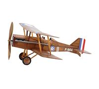 RAF SE5a WWI Bi-plane model airplane complete vintage model rubber-powered balsa wood aircraft kit that really flies!