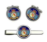 RAF Station Catterick Gemelli E Clip Per Cravatta Set