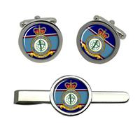 Raf Station Decimomannu Gemelli E Fermacravatta Set