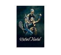 Rafael Nadal Tennis Player Art Group Picture - Stampa da parete, decorazione moderna per camera familiare, 20 x 30 cm