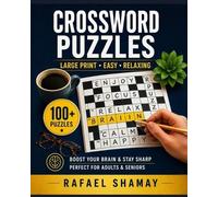 Rafael Shamay Crossword Puzzle Book for Adults (Tascabile)