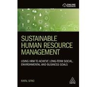 Rafal Sitko Sustainable Human Resource Management (Copertina rigida)