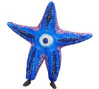 Rafalacy Costume gonfiabile da squalo stella marina per adulti, costume gonfiabile divertente cosplay Halloween costume (stella marina 1)