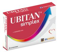 RAFARMA di Alfio Rapisarda Integratore Ubitan Simplex Coenzima Q10, 30 compresse
