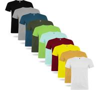 Rafasshop Pack 10 Magliette Manica Corta Uomo Roly Beagle 100% Cotone Maglietta Intima, Abbigliamento Uomo, Maglietta Bianca, Pack Magliette Uomo, multicolore 2, M