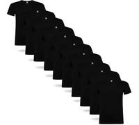 Rafasshop Pack 10 Magliette Manica Corta Uomo Roly Beagle 100% Cotone Maglietta Intima, Abbigliamento Uomo, Maglietta Bianca, Pack Magliette Uomo, Nero , 3XL