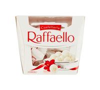 Raffaello - 18 Specialità al Cioccolato Bianco Ricoperto di Scaglie di Cocco, all'Interno un Cremoso Ripieno e una Mandorla Intera, Idea Regalo, Confezione da 324 gr