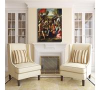 Raffaello Cristo cade design quadro stampa tela dipinto telaio arredo casa