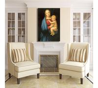 Raffaello Madonna del granduca quadro stampa tela dipinto telaio arredo casa