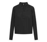 Raffaello Rossi - Bluse Langarm Tiefer Polo-Ausschnitt - - Blouses & Shirts - Donna - Nero - M