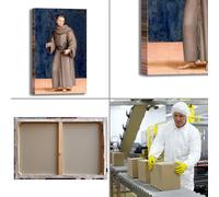 Raffaello s. Antonio da Padova quadro stampa tela dipinto telaio arredo casa